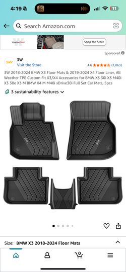 BMW X3 Floor Mats