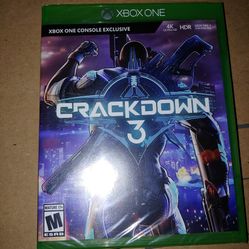 CRACKDOWN 3 Xbox One Brand New DELIVERY available