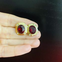 vintage gold-tone Earrings