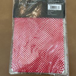 New! Red Fishnet Pantyhose 