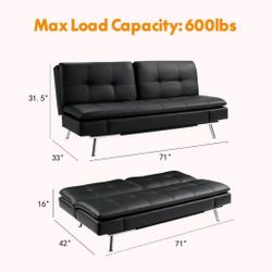 Sofá cama de Vinipiel