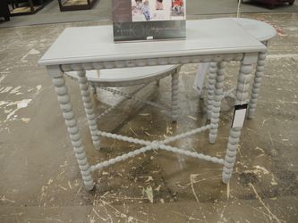 The Bramble Company Cottage Spindle Console / Sofa Table - White | Couch