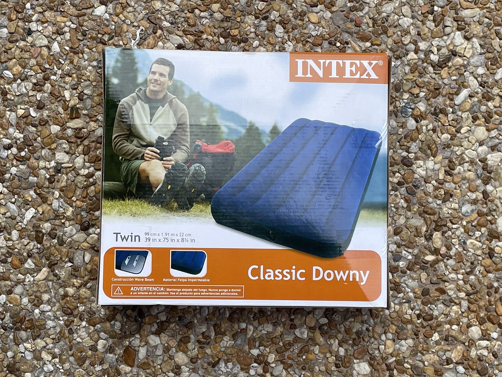 Intex classic downy twin cheap