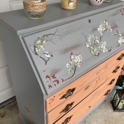 One Of The Kind Secretary Desk Vintage Nicely Made 