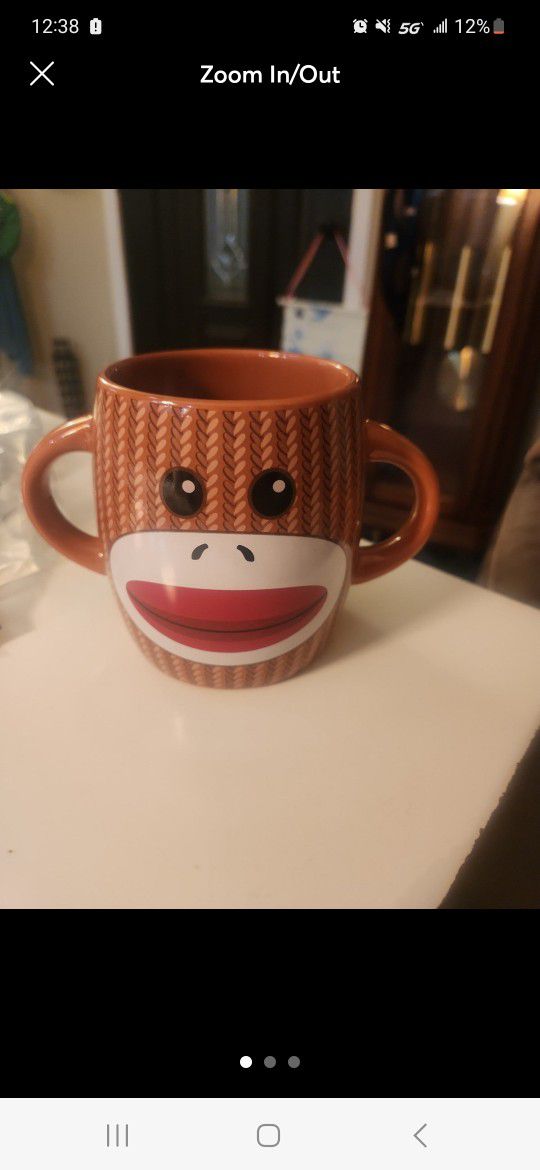 Sock Monkey Mug