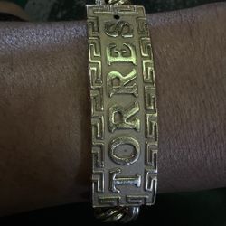 Esclava De Oro De 14 K 