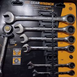 Gear wrench Sae Wrench Ratchet Set