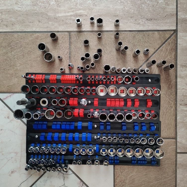 132 Pc. Assorted Mechanic Sockets (Snap - On | Blue Point)