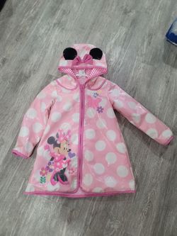 $10 Rain jacket, Minni  Mouse, Size 5 /6, Toddler