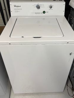 Whirlpool commercial washer