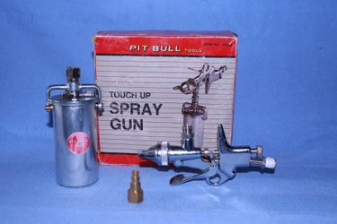 Pit Bull Touch Up Spray Gun Paint Vintage Antique 
