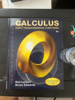 Calculus 6th edition Larson Edward's BRAND NEW