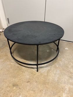 Room & Board Slim Round Outdoor Coffee Table
