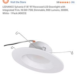 Sylvania recessed down light LED lights