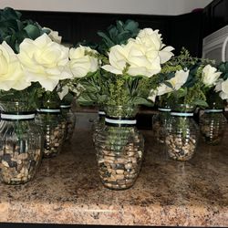 Reception Florals / Center Pieces. 