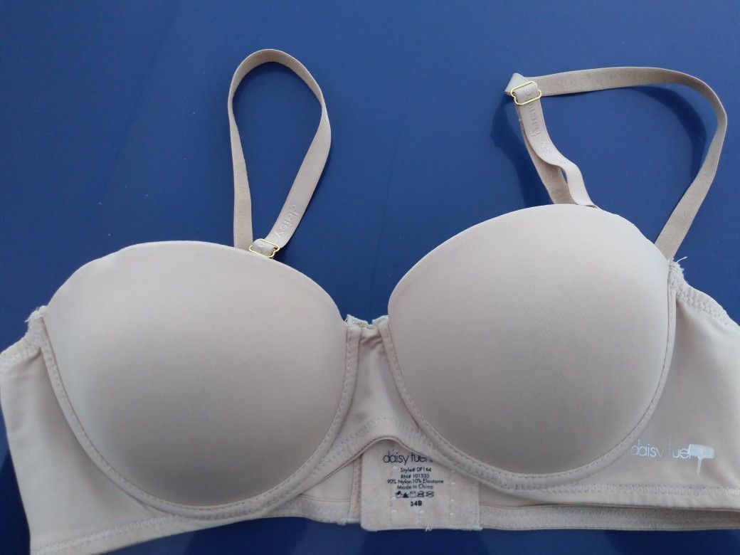 Excelente pala Corbata daisy fuentes bras.color cream new size 34 b/ brasier nuevo talla34 c for  Sale in Riverside, CA - OfferUp