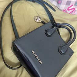 MK Mini Metallic Mercer Phone Bag