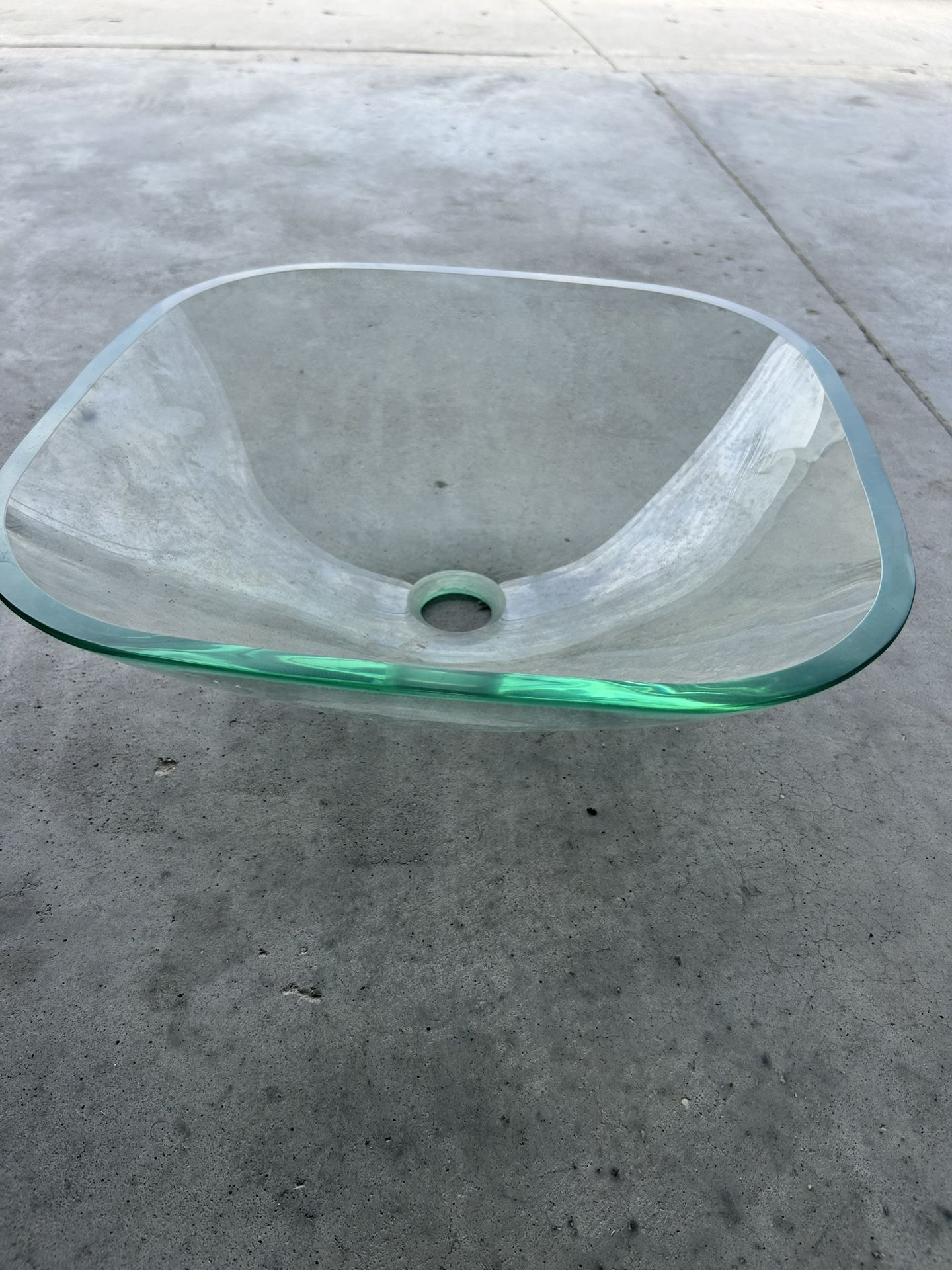 Glass Sink