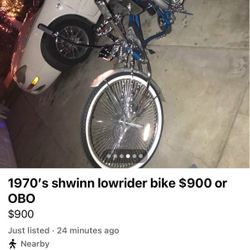 LOWRIDER BEACH CRUISER BIKE