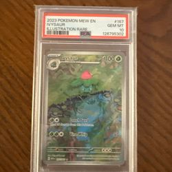 Pokemon 2023 Ivysaur Illustration Rare #167 [PSA 10]
