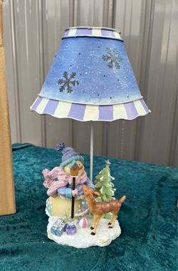 Home Interiors and gift. Candle Holder with Shade.