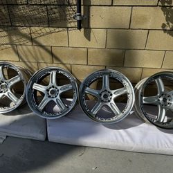 Rare Volk Racing GTC Wheels – Discontinued 2005 – Mint Condition