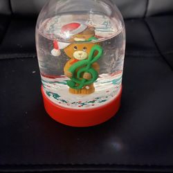 Care Bear Plastic Snow Globe 