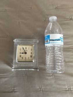 Crystal Table Clock 