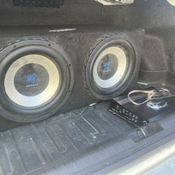 12” Hifonic Subwoofers 