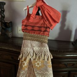 Vestido de Moana nuevo no Usado