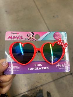 Licensed Disney Minnie Kids Heart Sunglasses