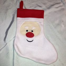 Santa Face Christmas Stocking 
