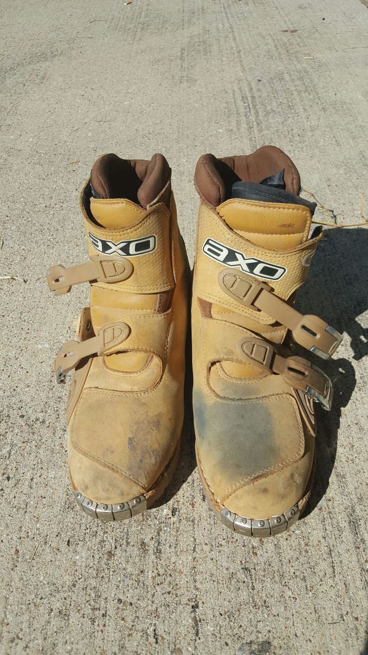 Axo slammer constructor boots size 10 ATV/Quads, UTV dirt bike