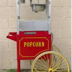 Big Red Commercial Popcorn Machine