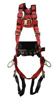 Elk River 62454 WindEagle Polyester/Nylon 4 D-Ring Harness, Quick Connect Chest and Leg Straps, X-Large.