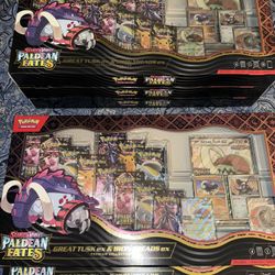 X5 Pokemon Paldean Fates Collection Box