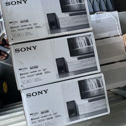 Sony SC40 Sound Bar with Wireless Subwoofer 