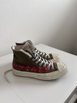 Comme Des Garsons X Converse High Tops 