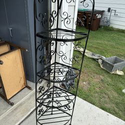 4 Tier , 5 Ft Metal Plant stand 