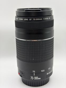 Canon 75-300 lens