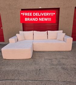 Beautiful New Boneless L Shaped Sofa