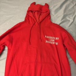 Assholes Live Forever Embroidered Hoodies