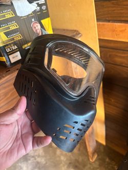 Paint ball mask and paint balls