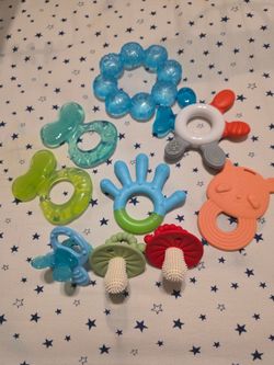 9 teethers for infants