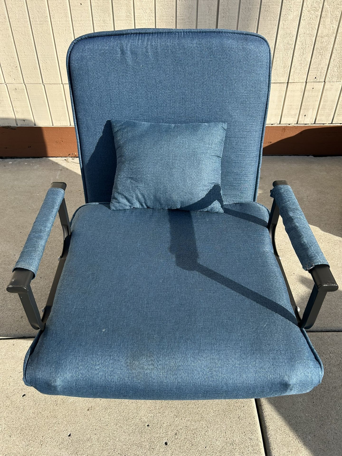 Convertible Sleeper Chair Bed, Folding Sofa Bed Adjustable Backrest for Adult