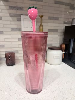 Starbucks pink cup