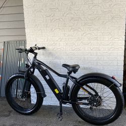 Dynalion Electric Bike Adults 26" Fat Wide Tire 4816Ah Li-ion Battery 750W Motor Front and Rear Dis