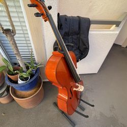3/4 Cello Red Upgrade 
