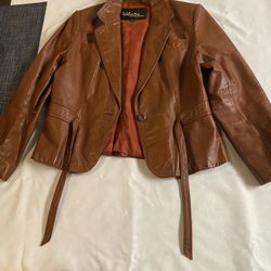 Women’s Leather Vintage Jacket, 
