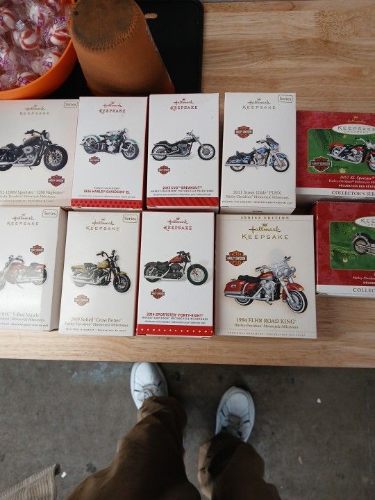 Harley-Davidson Christmas Ornaments